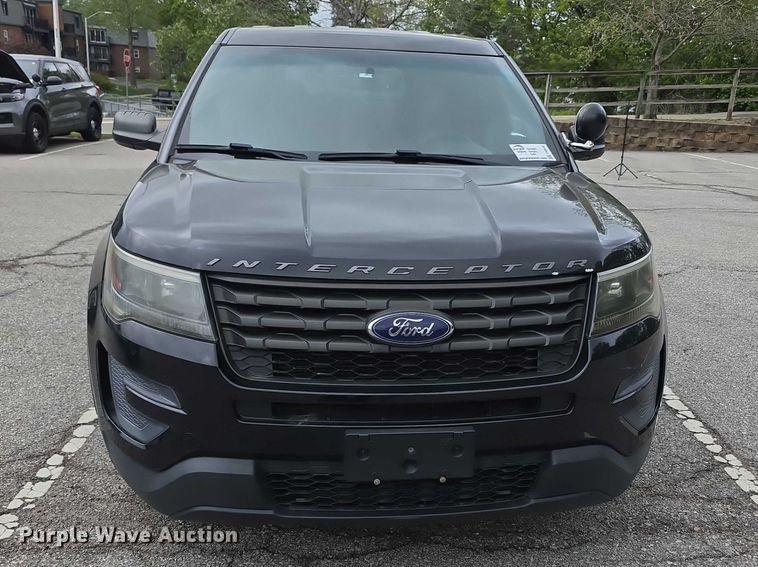 image for item FI0938 2017 Ford Explorer Police Interceptor SUV