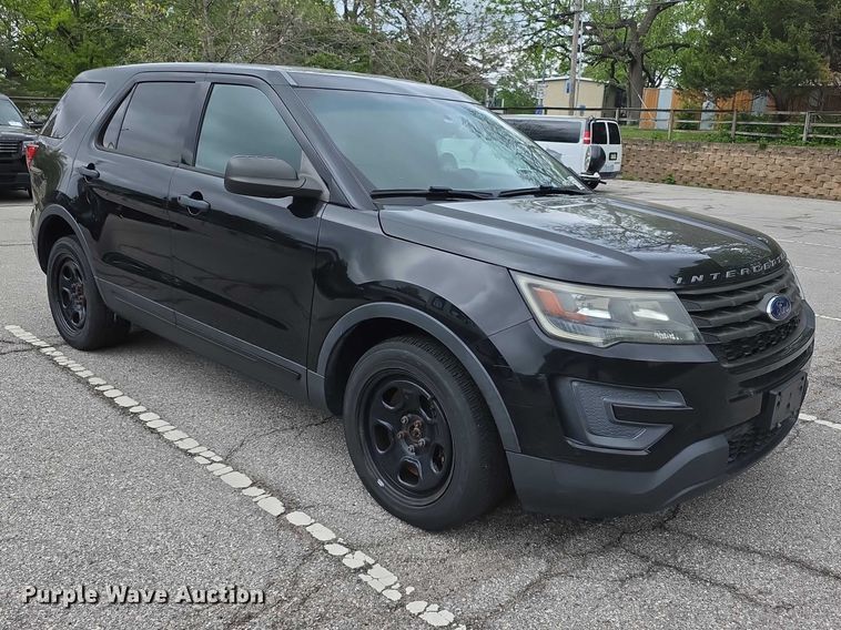 image for item FI0938 2017 Ford Explorer Police Interceptor SUV