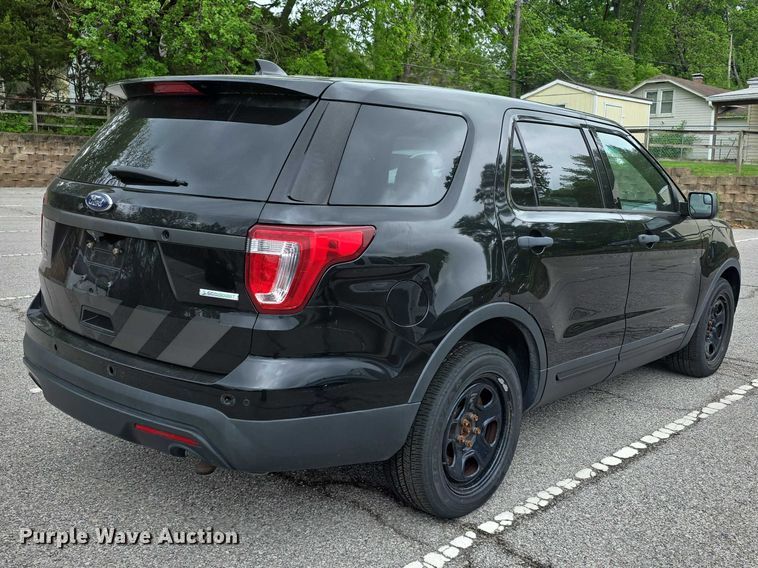 image for item FI0938 2017 Ford Explorer Police Interceptor SUV