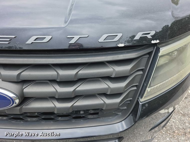 image for item FI0938 2017 Ford Explorer Police Interceptor SUV
