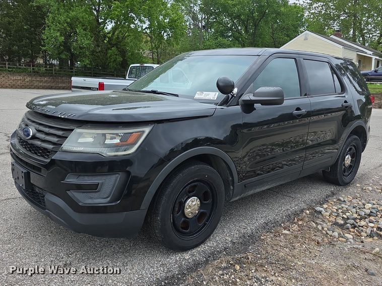 image for item FI0939 2017 Ford Explorer Police Interceptor SUV