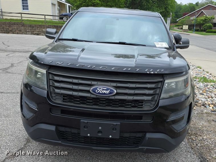 image for item FI0939 2017 Ford Explorer Police Interceptor SUV