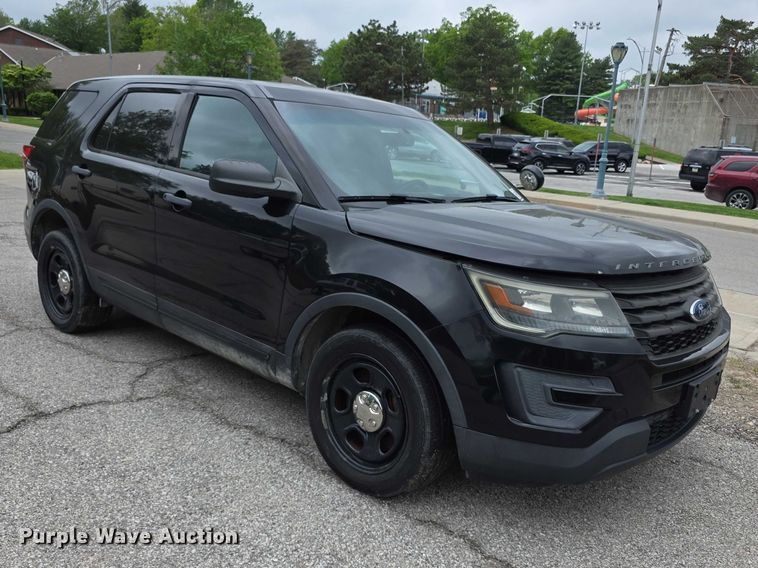 image for item FI0939 2017 Ford Explorer Police Interceptor SUV