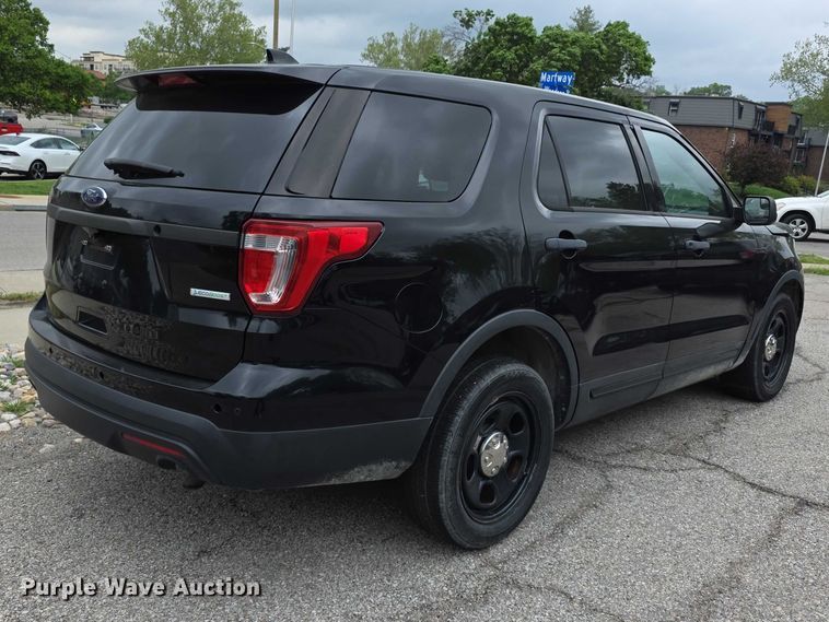 image for item FI0939 2017 Ford Explorer Police Interceptor SUV