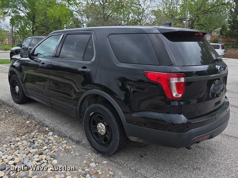 image for item FI0939 2017 Ford Explorer Police Interceptor SUV