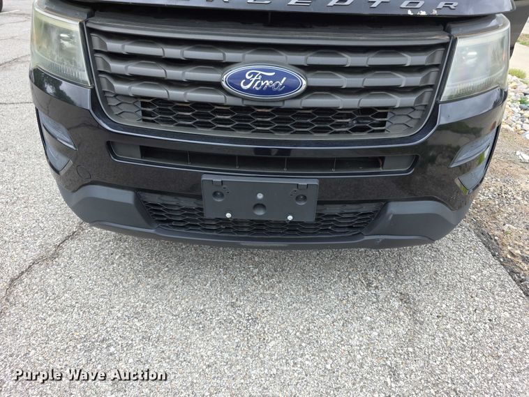 image for item FI0939 2017 Ford Explorer Police Interceptor SUV