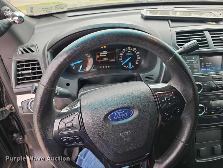 image for item FI0939 2017 Ford Explorer Police Interceptor SUV