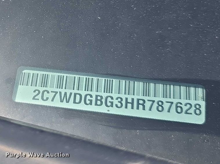 image for item FI0941 2017 Dodge Grand Caravan handicap accessible van