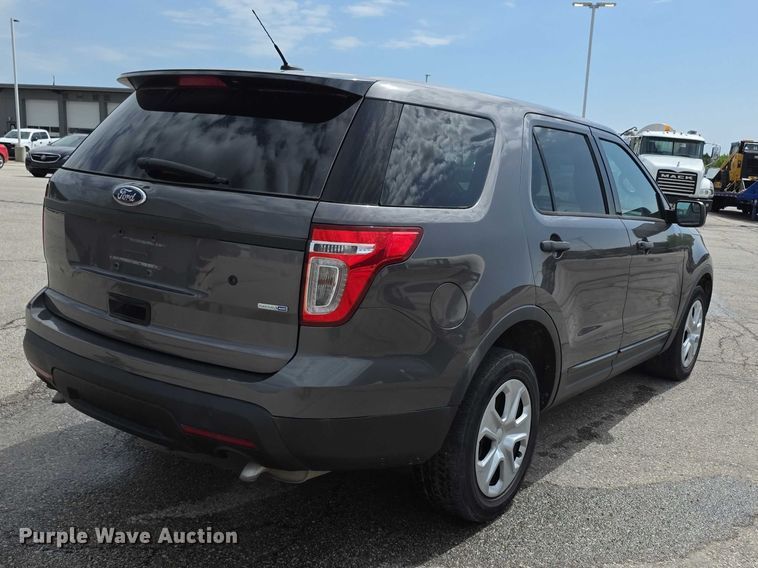 image for item FI0942 2013 Ford Explorer Police Interceptor SUV