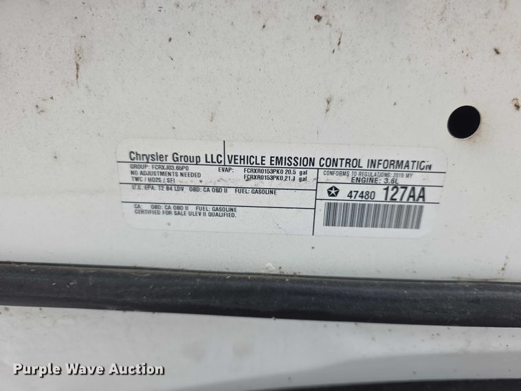 image for item FI0999 2015 Dodge Journey  SUV