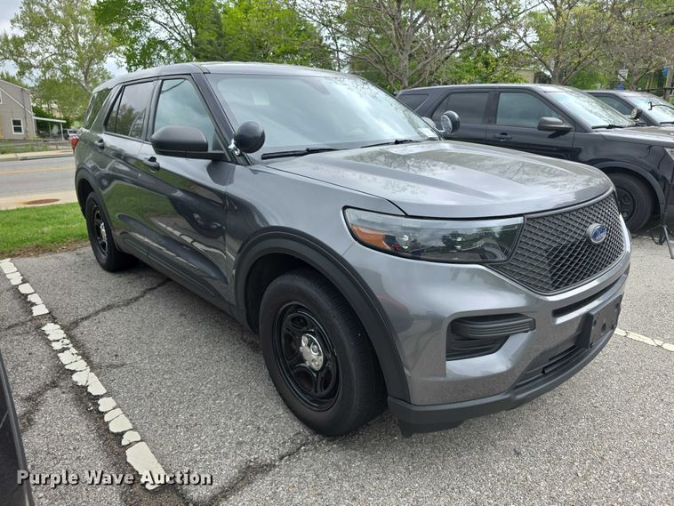 image for item FI1001 2021 Ford Explorer Police Interceptor SUV