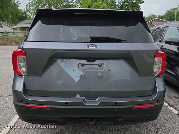 image for item FI1001 2021 Ford Explorer Police Interceptor SUV