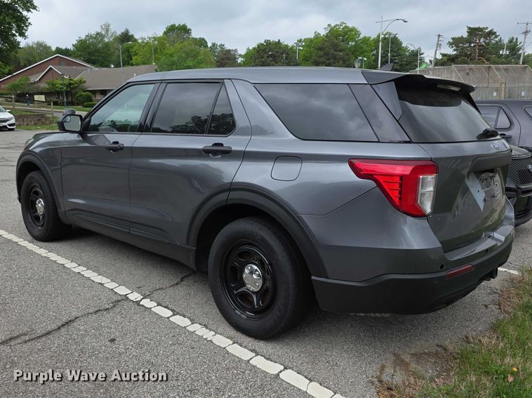 image for item FI1001 2021 Ford Explorer Police Interceptor SUV