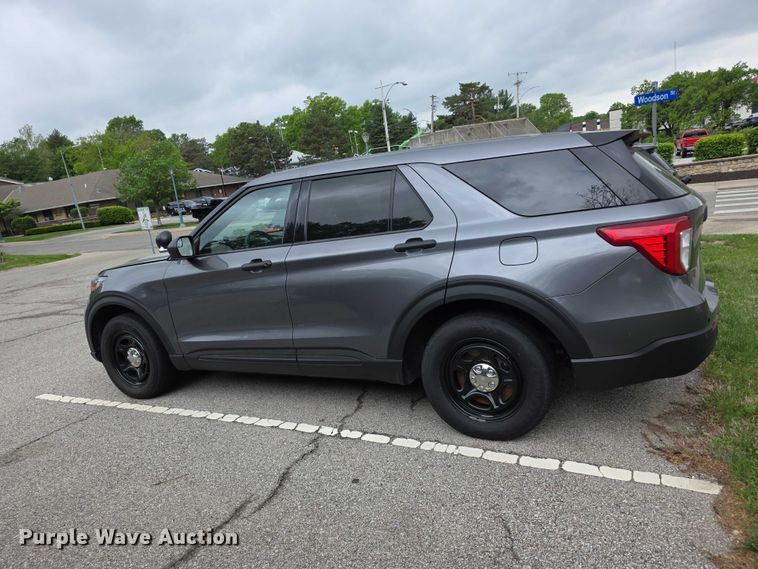 image for item FI1001 2021 Ford Explorer Police Interceptor SUV