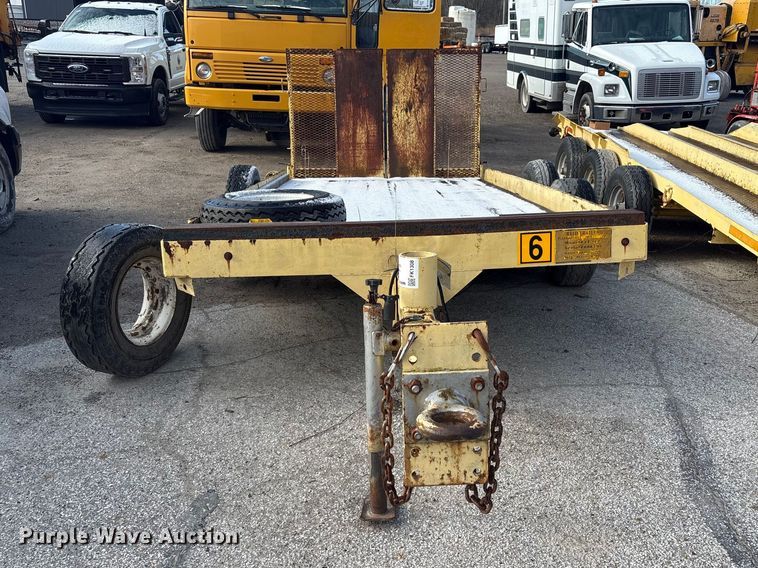 image for item FK1308 Reid Trailer 11- -12 equipment trailer