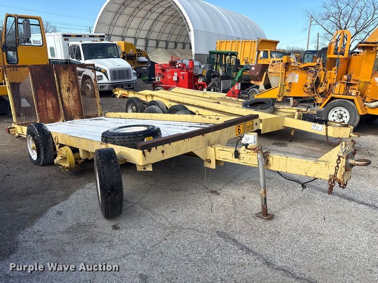 image for item FK1308 Reid Trailer 11- -12 equipment trailer