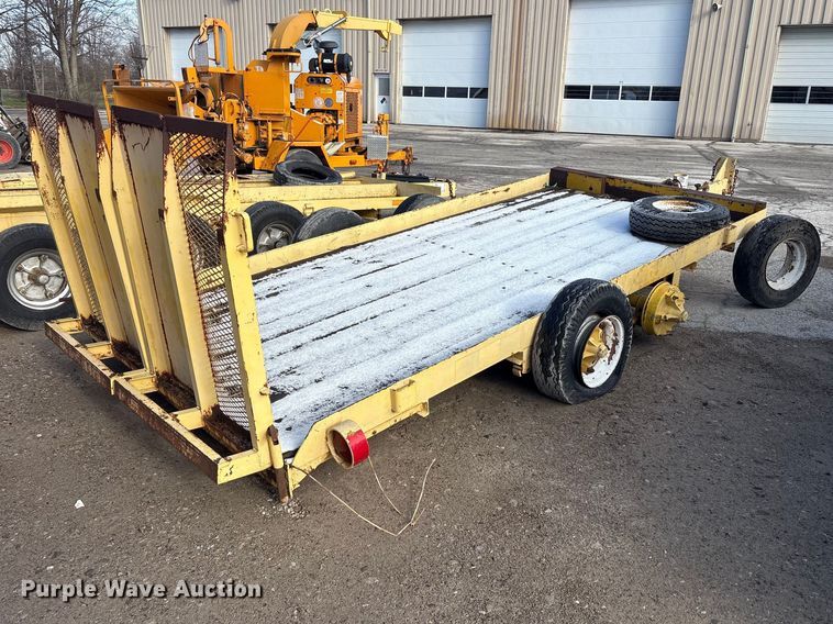 image for item FK1308 Reid Trailer 11- -12 equipment trailer