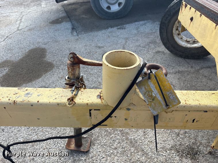 image for item FK1308 Reid Trailer 11- -12 equipment trailer