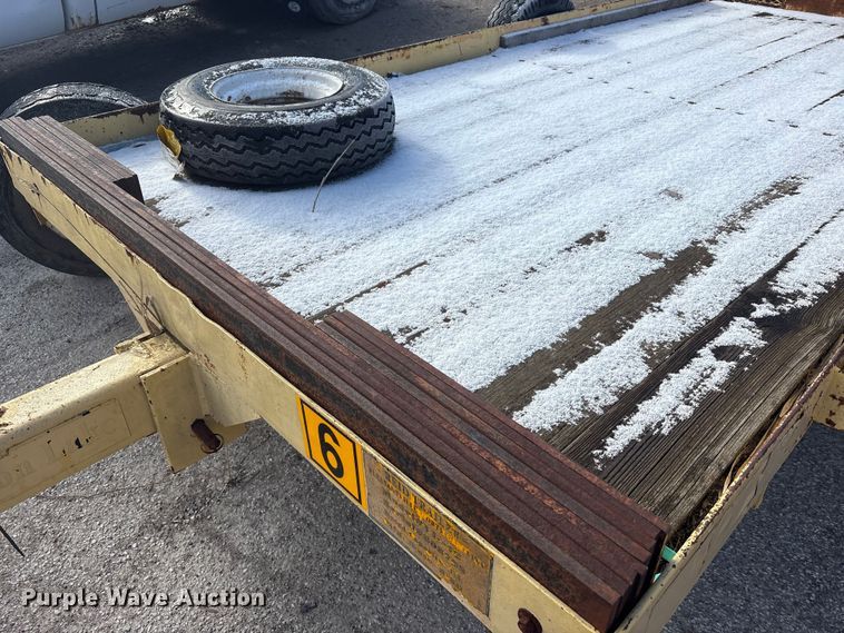 image for item FK1308 Reid Trailer 11- -12 equipment trailer