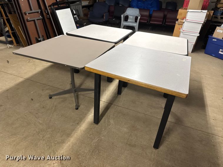 image for item MX9164 (4) tables