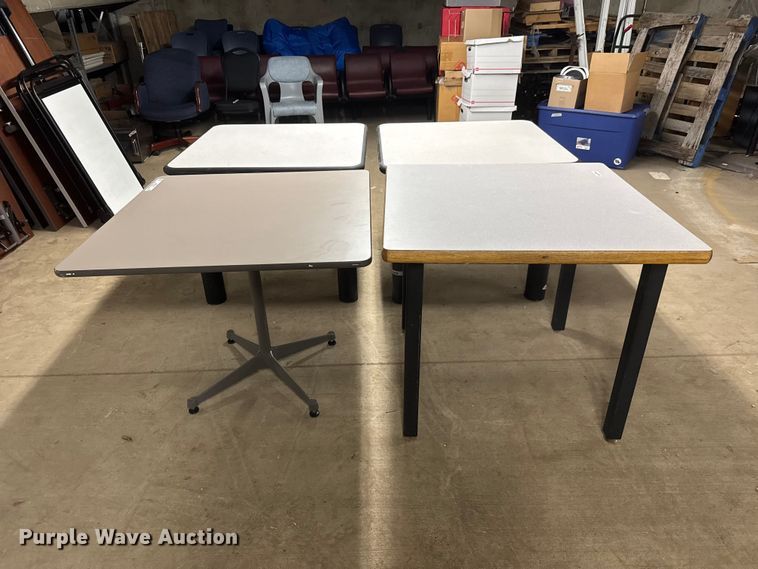 image for item MX9164 (4) tables