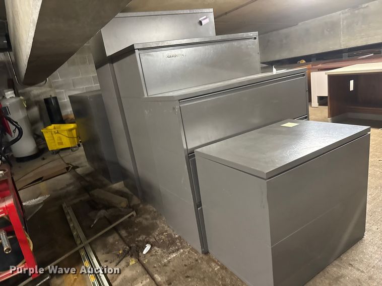 image for item MX9170 (7) metal cabinets