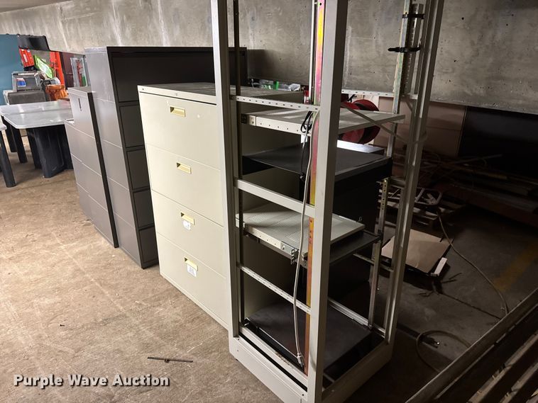 image for item MX9170 (7) metal cabinets
