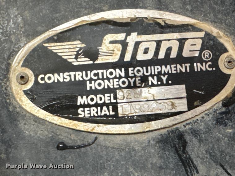 image for item MX9185 Stone S28 plate compactor