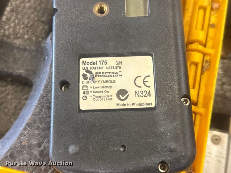 image for item MX9186 Spectra 1000 laser level