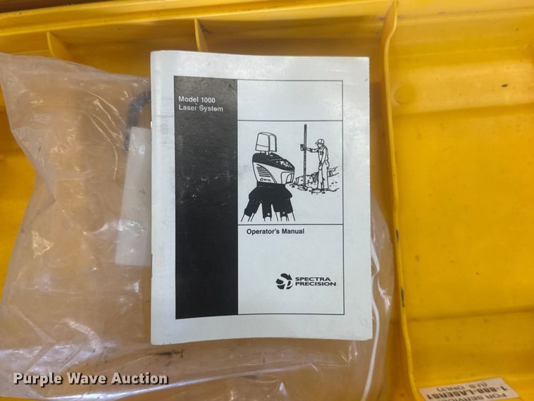 image for item MX9186 Spectra 1000 laser level