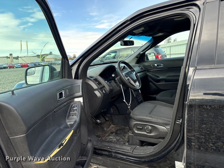 image for item YA2480 2015 Ford Explorer Police Interceptor SUV
