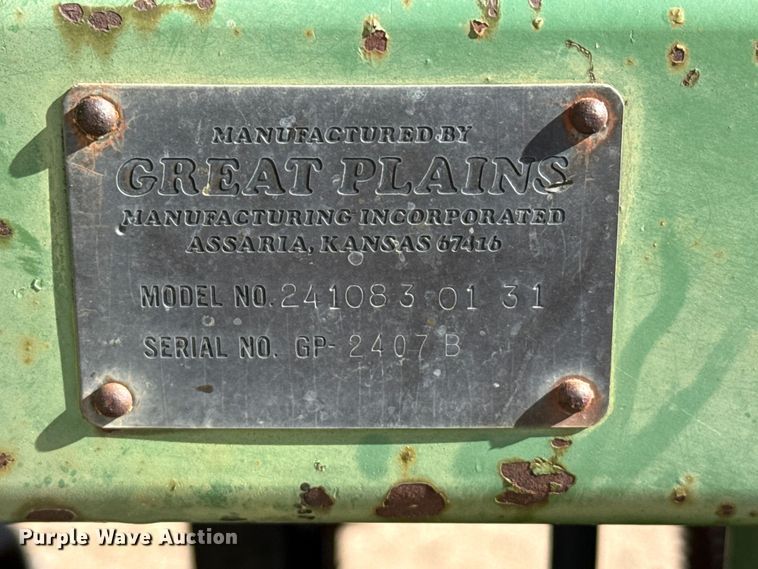 image for item DH1991 Great Plains Solid Stand 20 grain drill