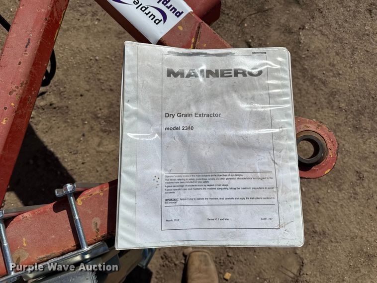 image for item DH1996 2011 Mainero 2340 grain extractor