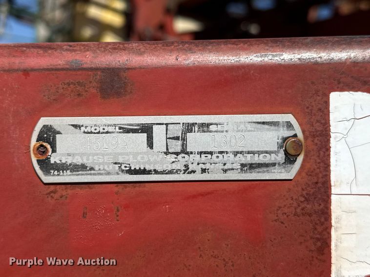 image for item DH1998 Krause 4519A disk ripper