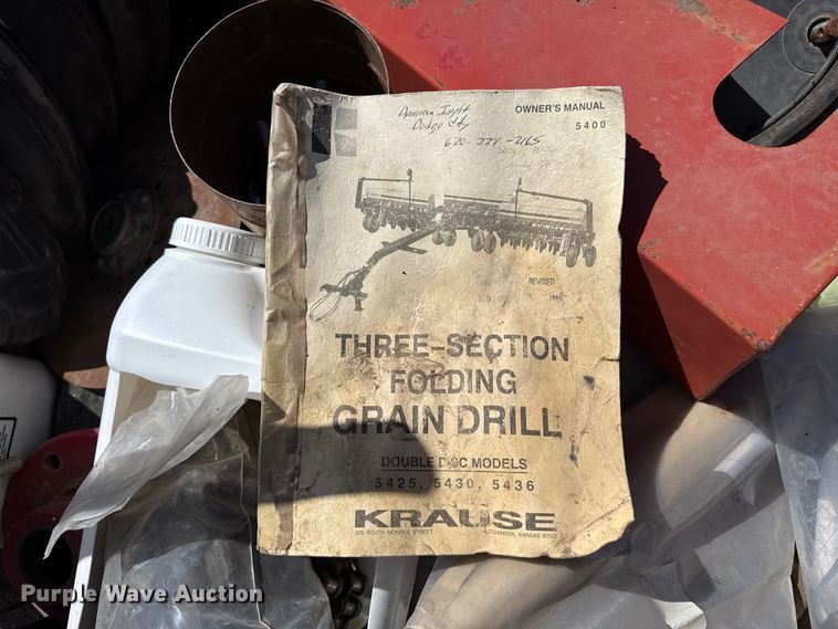 image for item DS6789 Krause 5430 grain drill