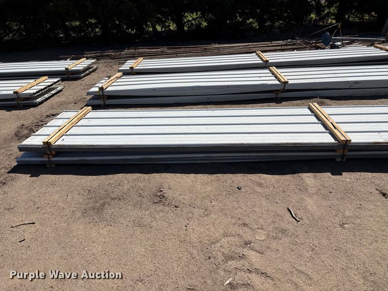 image for item DS6792 (100) sheets of metal siding/roofing