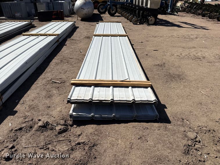 image for item DS6792 (100) sheets of metal siding/roofing