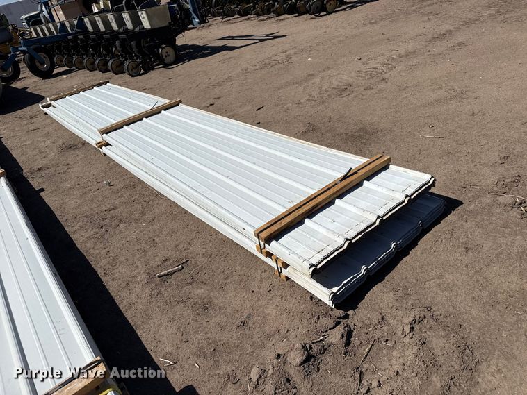 image for item DS6792 (100) sheets of metal siding/roofing