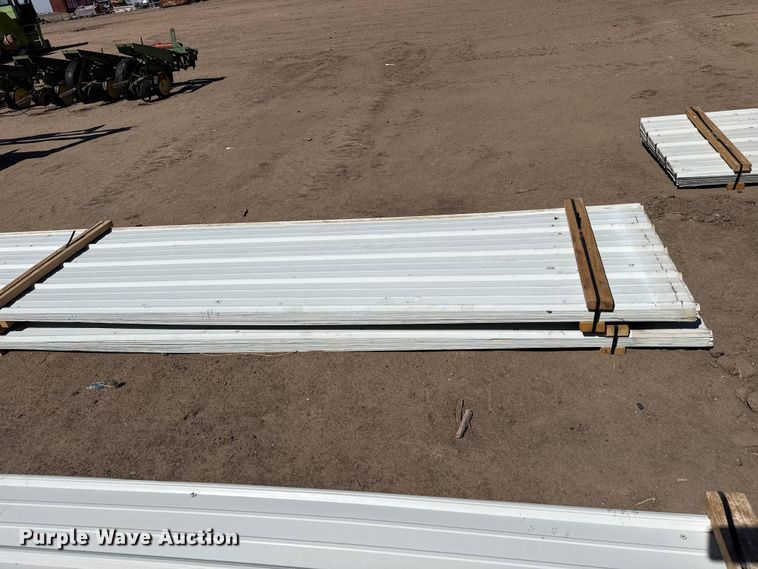 image for item DS6792 (100) sheets of metal siding/roofing
