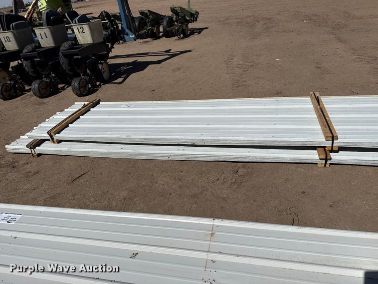 image for item DS6792 (100) sheets of metal siding/roofing