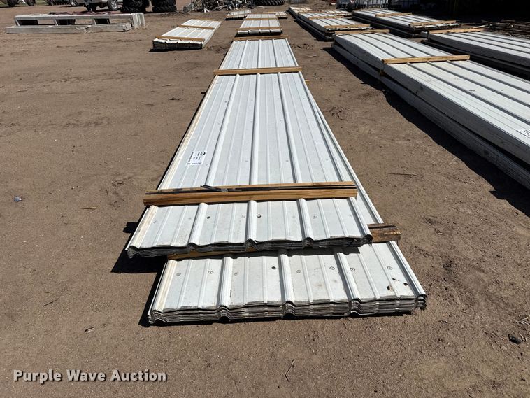 image for item DS6792 (100) sheets of metal siding/roofing