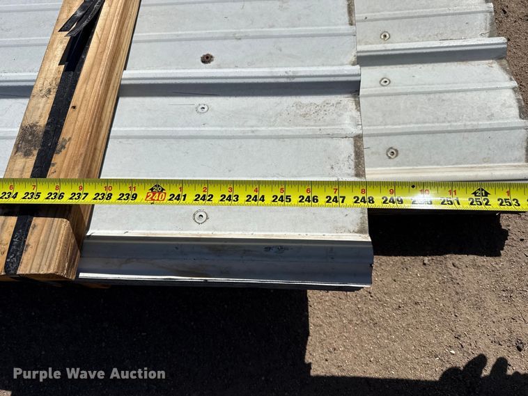 image for item DS6792 (100) sheets of metal siding/roofing