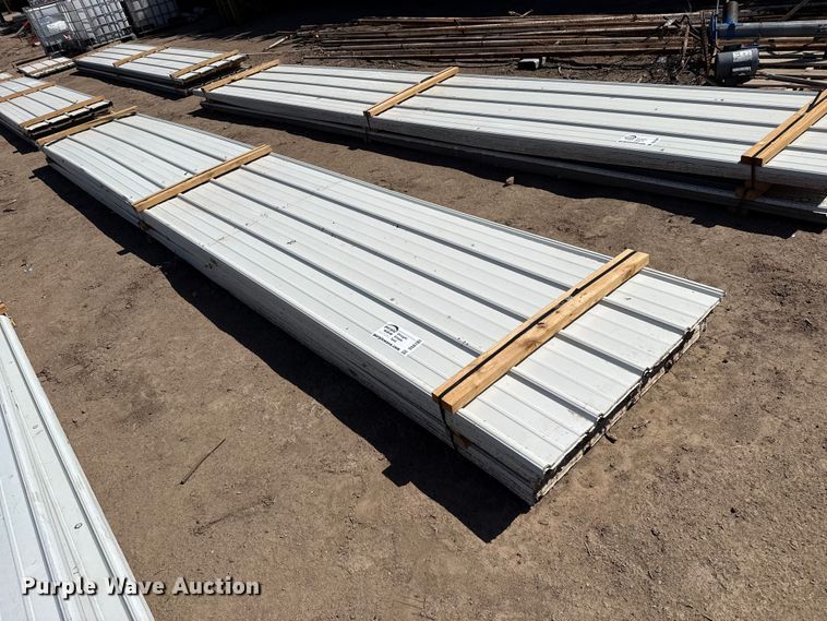 image for item DS6793 (100) sheets of metal siding/roofing