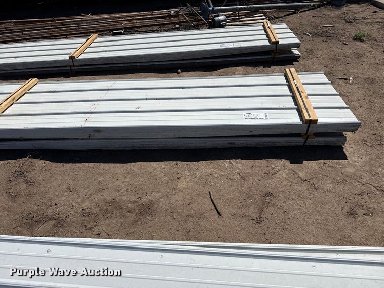 image for item DS6793 (100) sheets of metal siding/roofing