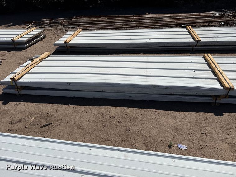 image for item DS6793 (100) sheets of metal siding/roofing