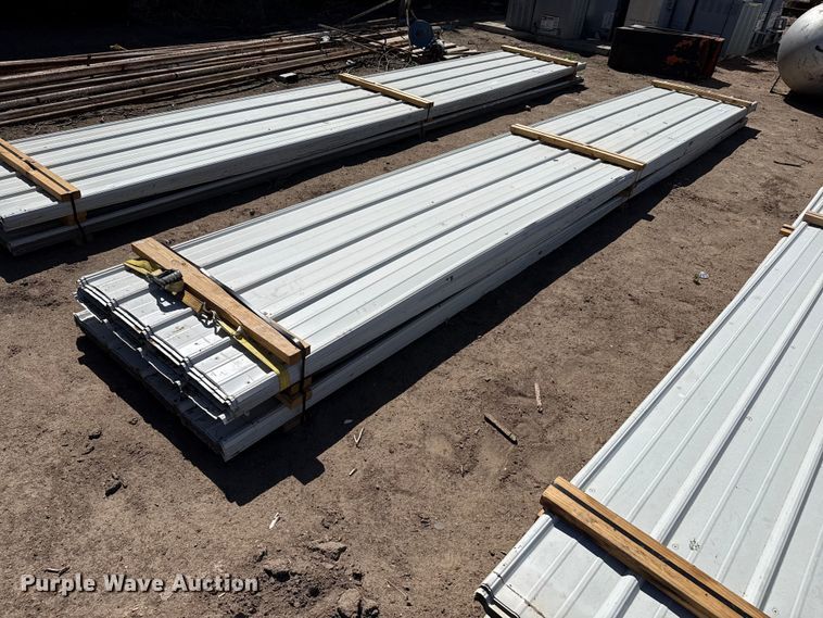 image for item DS6793 (100) sheets of metal siding/roofing