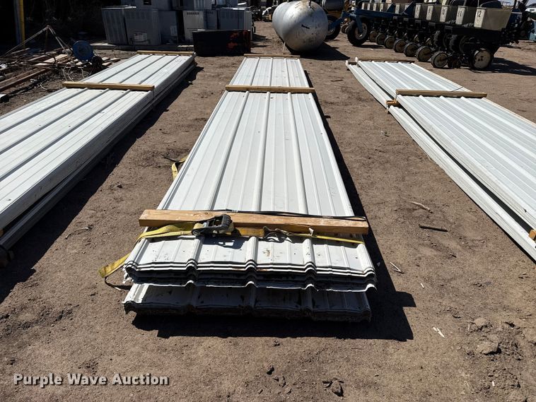 image for item DS6793 (100) sheets of metal siding/roofing