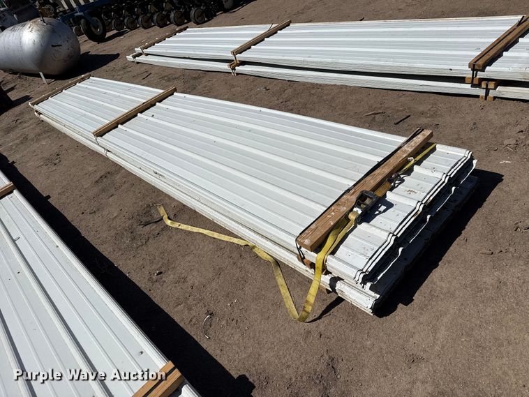 image for item DS6793 (100) sheets of metal siding/roofing