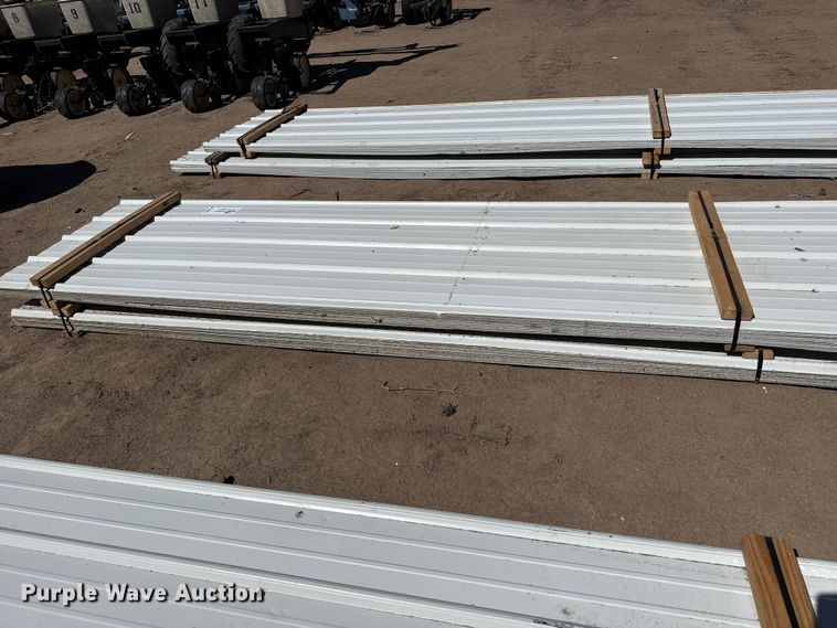 image for item DS6793 (100) sheets of metal siding/roofing