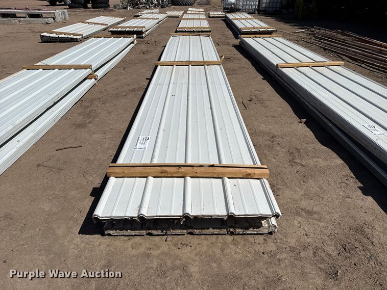 image for item DS6793 (100) sheets of metal siding/roofing